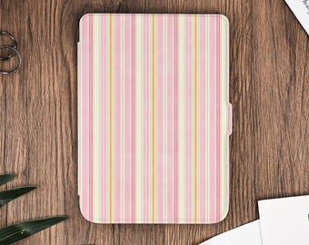 Bright Pink Stripes Kindle Protective Cover for Kindle Paperwhite 10th, Kindle Paperwhite 11th 2021, Paperwhite 12th, Colorsoft 2024, Kobo