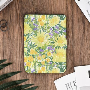 Bright Floral Kindle protective case for Kindle 10th 2022, 11th 2024, Kindle Paperwhite 10th 6&quot;,  Paperwhite 12th 7&quot;, Colorsoft 2024, Kobo