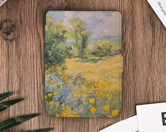 Vintage Fields Kindle-beschermhoes voor Kindle Paperwhite 10th, Kindle Paperwhite 11th 2021, Kindle Paperwhite 12th, Colorsoft 2024, Kobo