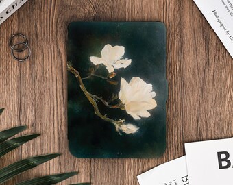 Magnolias in a Classical Oil Painting Style Kindle Cover for Kindle 11th 6", Paperwhite 11th 6.8", Paperwhite 12th 7", Colorsoft 2024, Kobo