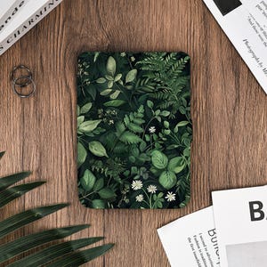 Little Daisy In Green Leaves Kindle Protective Case for Kindle 11th 2024, Paperwhite 11th, Kindle Paperwhite 12th, Kindle Colorsoft 7&quot;, Kobo