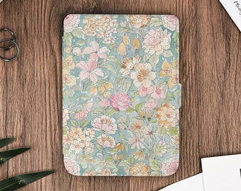 Etui ochronne Fresh Floral Kindle do Kindle 11th 2022 2024, Kindle Paperwhite 12th 2024, Kindle Paperwhite 11th 2021, Colorsoft 2024, Kobo