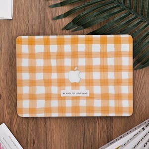 Orange Squares MacBook case for MacBook 13" Air 2025, Air 15 2023 2024, MacBook Pro 14/16 2023 2024, 13", M1 M2 M3, Air 13 2022,A3241 Laptop