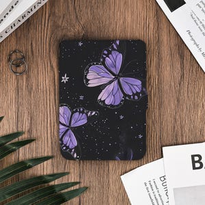 Butterfly Stars Kindle Protective Cover for Kindle Paperwhite 10th 6“, Paperwhite 11th 6.8” 2021, Paperwhite 12th 2024, Colorsoft 2024, Kobo