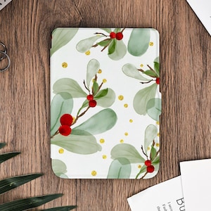 Green Leaves Kindle protective case for Kindle 11th 2022 2024, Kindle Paperwhite 11th 6.8&quot;, Kindle Paperwhite 12th 7&quot;, Colorsoft 2024, Kobo