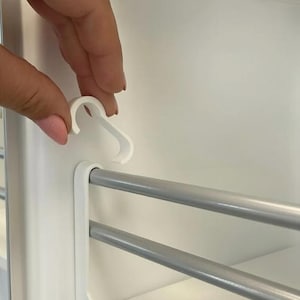 Clips para soportes de estantes de baño para VW Grand California – soportes para estantes de baño – juego de accesorios para autocaravanas