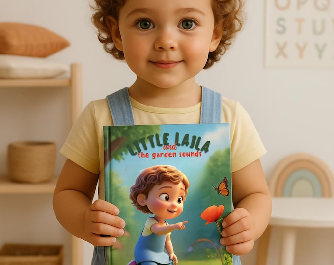 Personalized Storybook for Kids Baby Toddler– Custom Name & Character – Bedtime Story Book – Digital Download Gift - Baby Story Book
