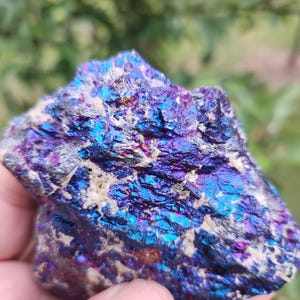 Natural Peacock Ore | Bornite - Stone of Happiness and Joy , Energy Transformation and Chakra Alignment.