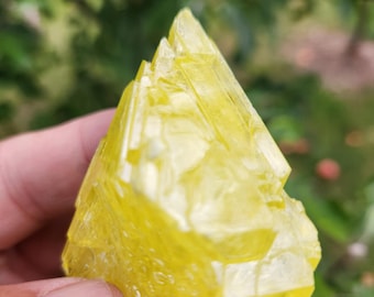 Sulphur Crystal - Ancient Medicine Metaphysical Practices. Purification