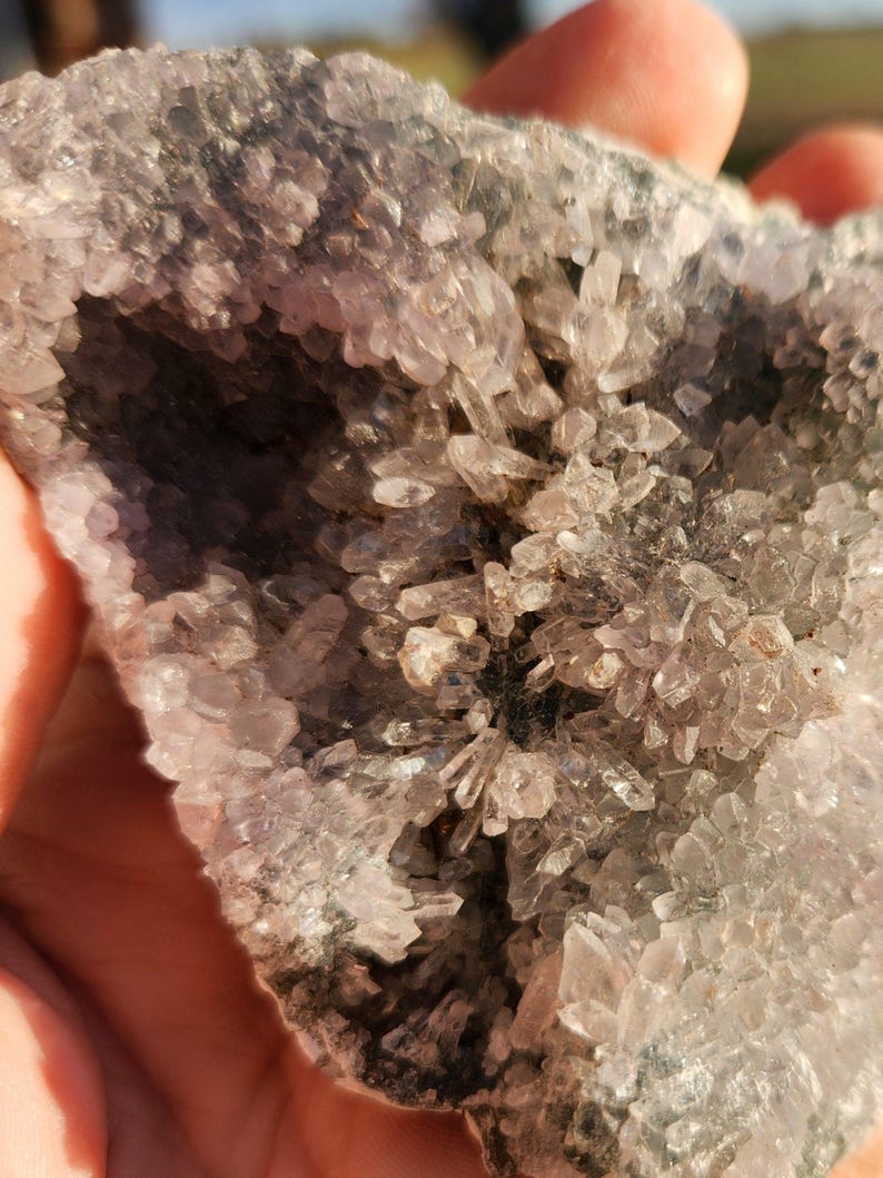 Magnífico grupo de cristales de zeolita: desintoxicante espiritual y físico. imagen 4