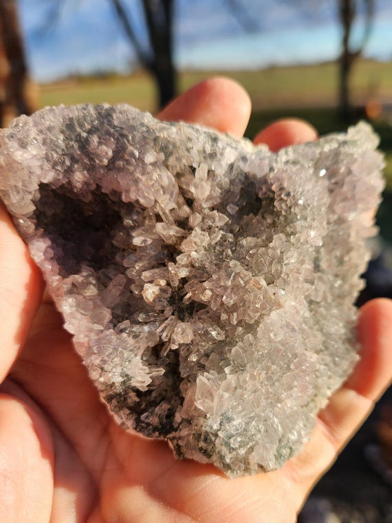 Gorgeous Zeolite Crystal Cluster- Spiritual and Physical Detoxifying and Purifying.