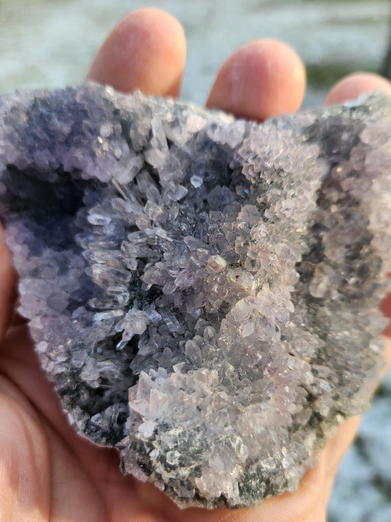 Magnífico grupo de cristales de zeolita: desintoxicante espiritual y físico. imagen 2