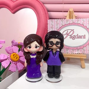 Custom MiniKa Chibi Clay Figure: Personalized MiniMe Figurine