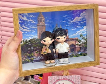 Framed Custom Clay Figure: Personalized Mini Me