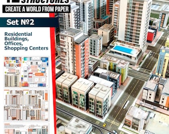 Paper City, Paper Model, City-Builder Part 2