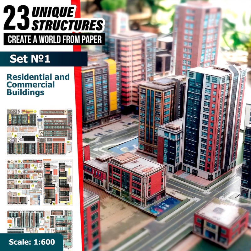 Mini City Model - Etsy