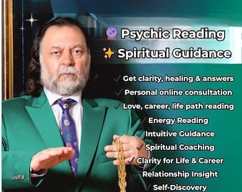 Personalized Psychic Reading | Energy Insight | Spiritual Guidance | Clarity on Love, Career, Life.