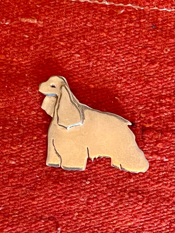 Irish Setter pin, sterling brooch by Zina of Beve… - image 8