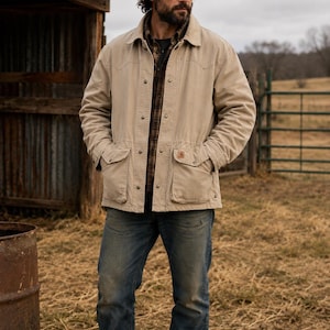 Western Barn Jacket - Etsy