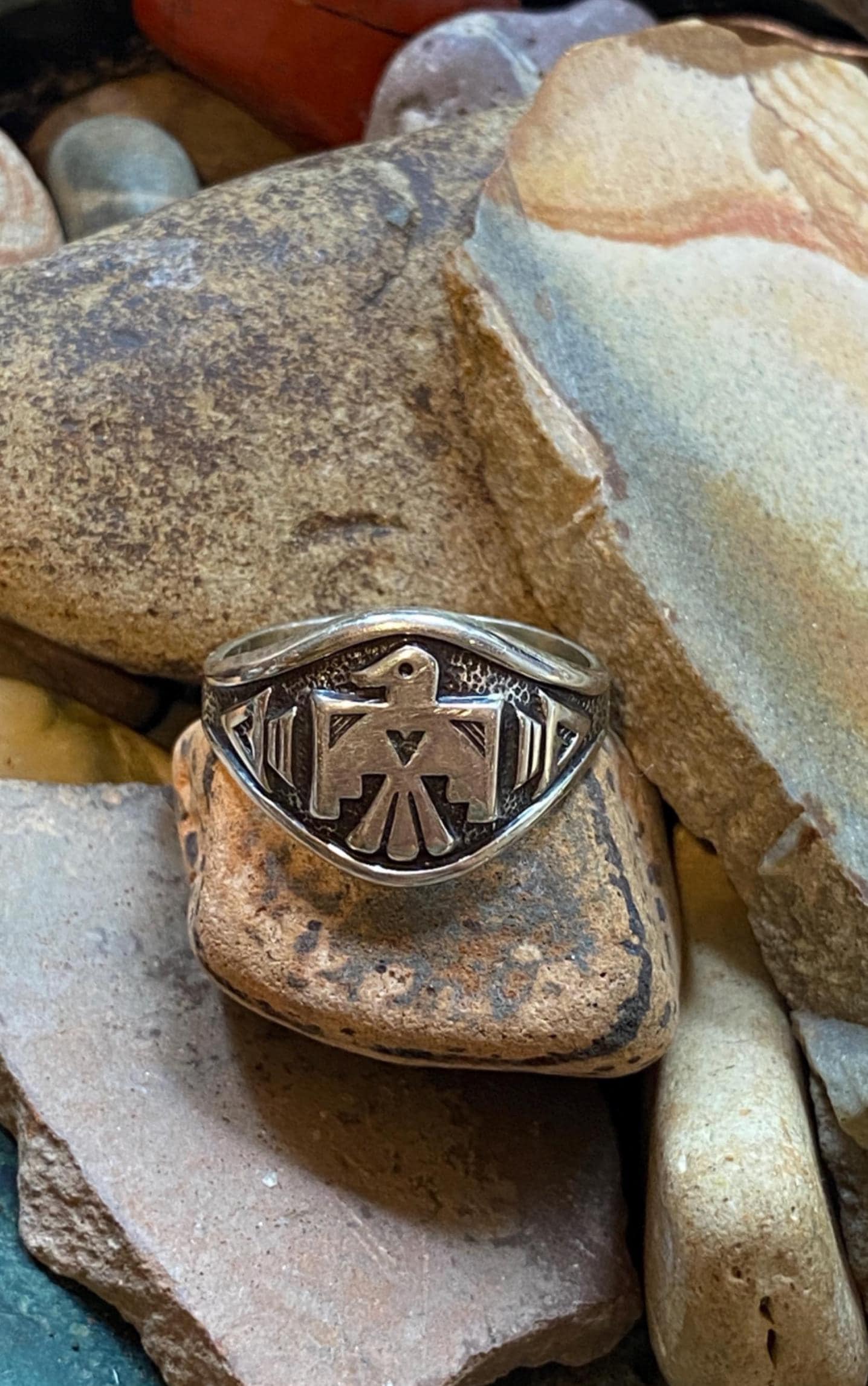 指輪・リング Vintage Fred Harvey Style Ring Vintage Fred Harvey Style Ring - メルカリ
