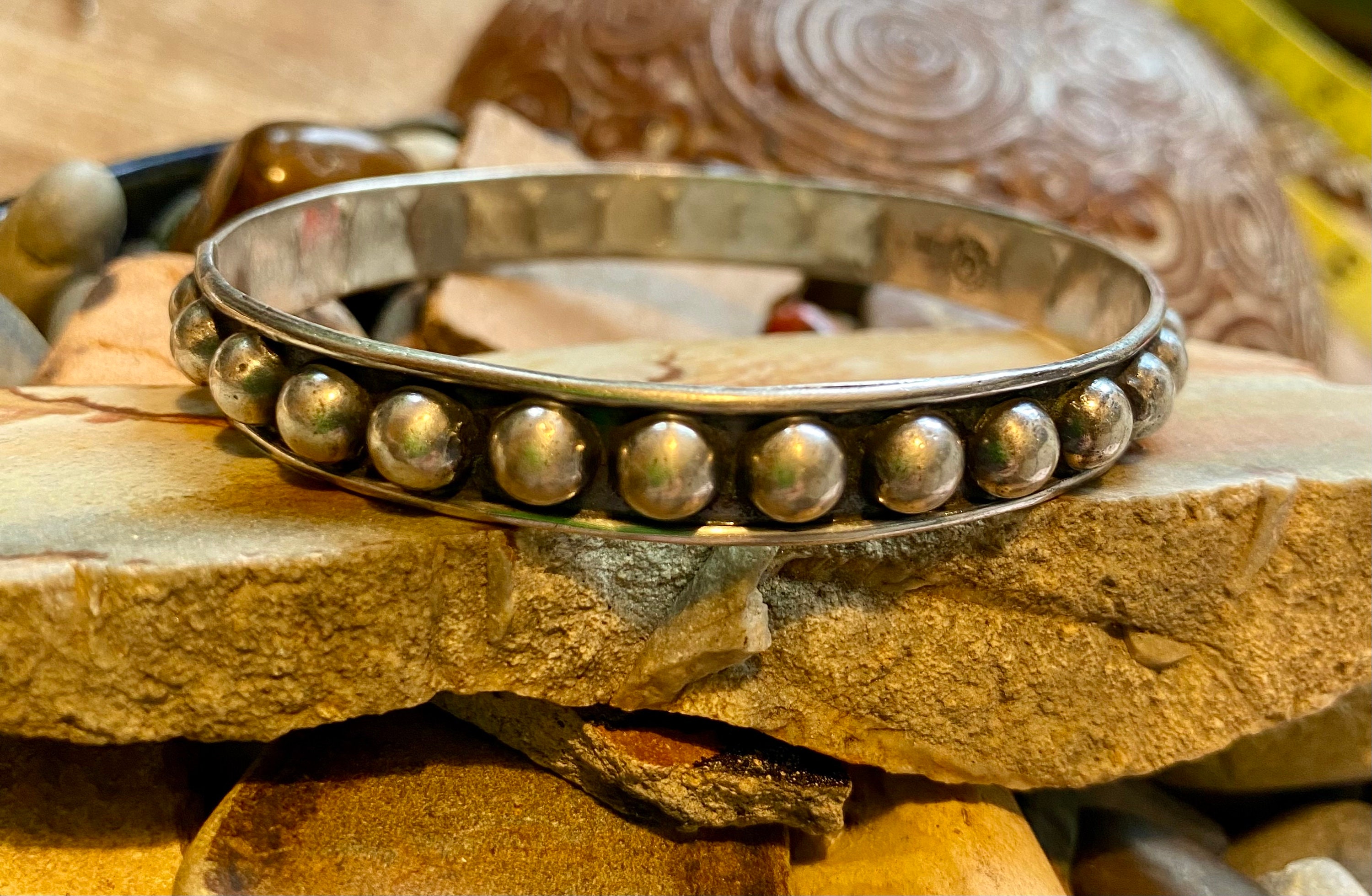 Incredible Native American Navajo Domed Coral Wrap Around Coil Sterling Silver Bracelet Incredible Native American Navajo Domed Coral Wrap Around Coil Sterling Silver Bracelet