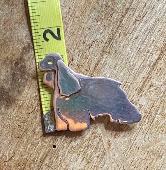 Irish Setter pin, sterling brooch by Zina of Beve… - image 6