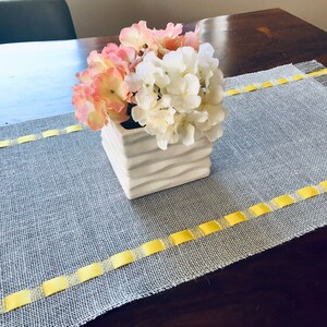 Mothers Day Table Runner Adorned with Ribbon image 2