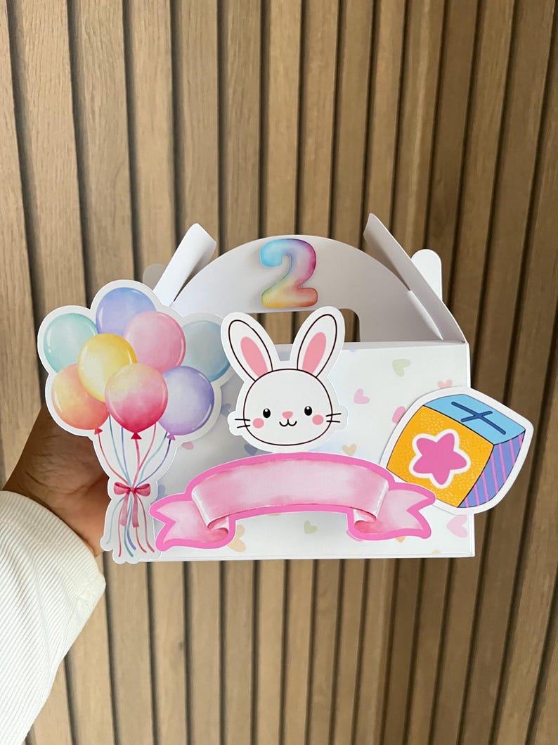 Handmade Ms. Rachel Party Favor Gable Box With Crayon Box: Personalized ...