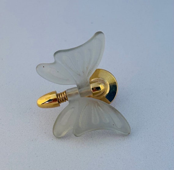 Vintage Avon Butterfly pin with adjustable wings - image 2