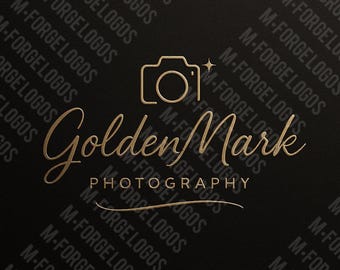 GoldenMark - Fotografie Logo (Digitaler Download)