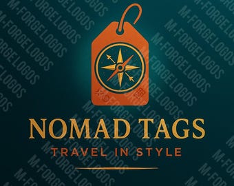Nomad Tags - Reiseaccessoires Logo (Digitaler Download)