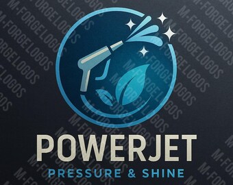 PowerJet - Druckwäsche Logo (Digitaler Download)