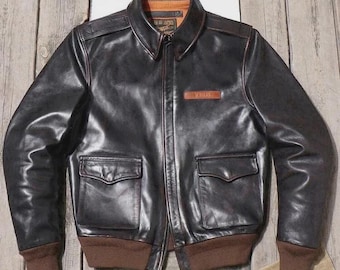 ヴィンテージ 80年代 ロビンソン スエードレザー ボンバージャケット