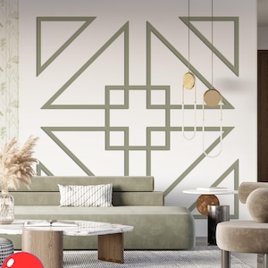 DIY wall panel kit for home decor, Precut Factory Primed Wainscoting, Easy to Install Accent Wall Panels