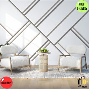 Wall panel, Wall molding kit, wainscoting kit, wall panel kit, moldings and trim, wall molding package, wall kit, Wall Paneling