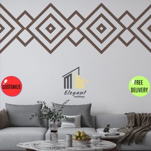 Hallway wall trim, easy install wall trim, accent wall decor, custom molding, wall Moulding Kit, Bespoke Panels