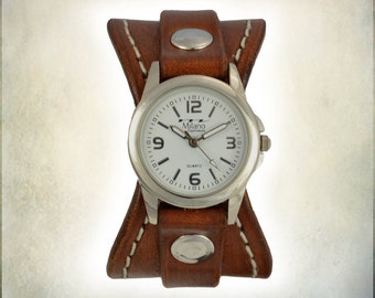Women's Hourglass Cuff Watch