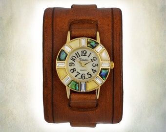 Leather Bracelet Watch