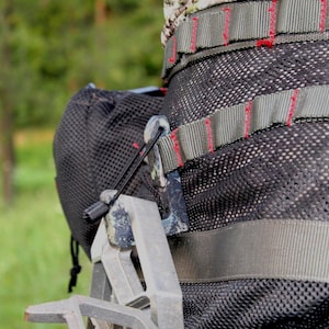Gancio elastico per sella, attrezzatura da caccia e da arrampicata