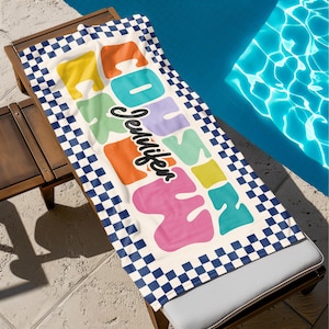 Cousin Crew Beach Towel, Matching Cousin Trip Gift, Family Reunion Gift, Cousin Vacation Unique Gift, Kids Birthday Party Towel Gifto