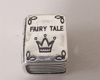 pandora fairy tale book once upon a time charm new w pouch