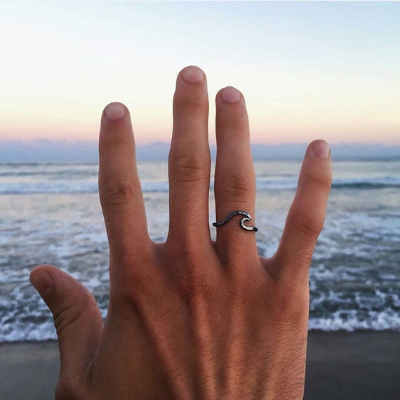 bague homme vague bague homme vague