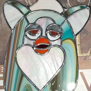 Furby Glasmalerei