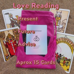 Liebes-Tarot-Lesung - Beziehung oder Single-Energie, romantischer Ausblick
