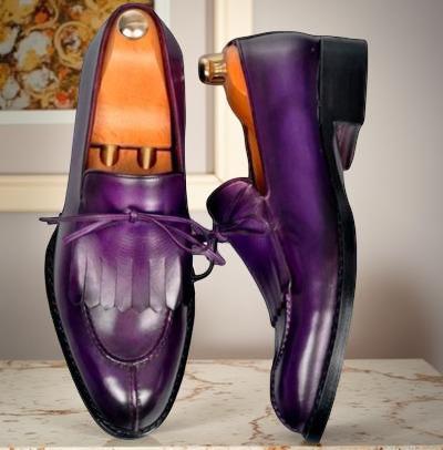 靴 epine ribbon fringe Loafer epine ribbon fringe Loafer