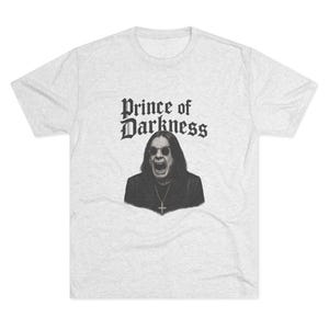 Prince of Darkness Tee, Ozzy Tribute, Gothic Fashion Top, Halloween Costume Tee, Rock and Roll Apparel, Music Lover Gift