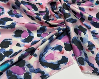 Italian colorful silky fabric 100% Viscose width 1.50meter 59 in