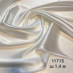 Variety of high quality Italian silk satin stretch width 1.40 meter 55 in
