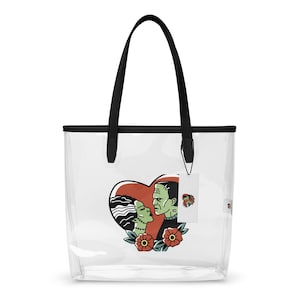 Transparent tote bag