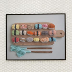 Crochet Sushi Set